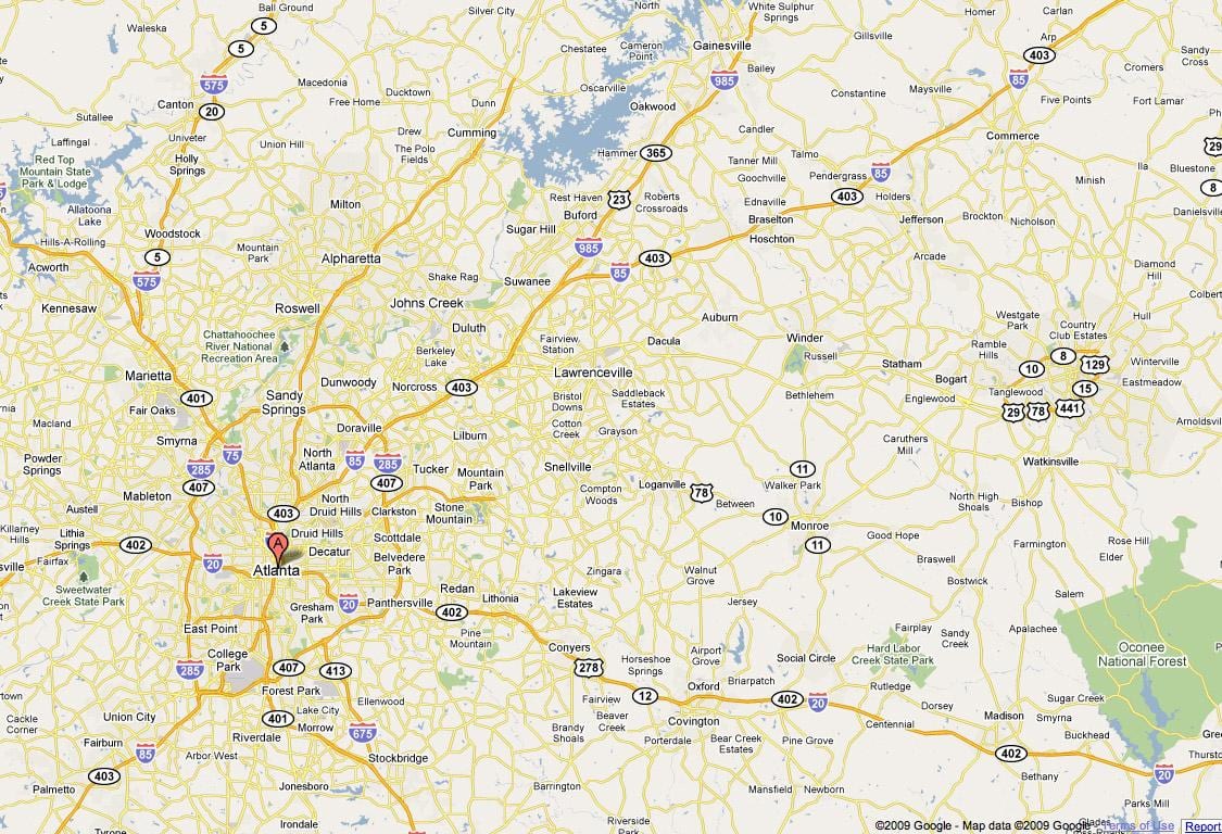 harta Atlanta ga