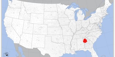 Atlanta pe noi harta